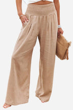 Chic Stretch Palazzo Pants for Women
