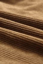 Aztec-Patterned Corduroy Jacket