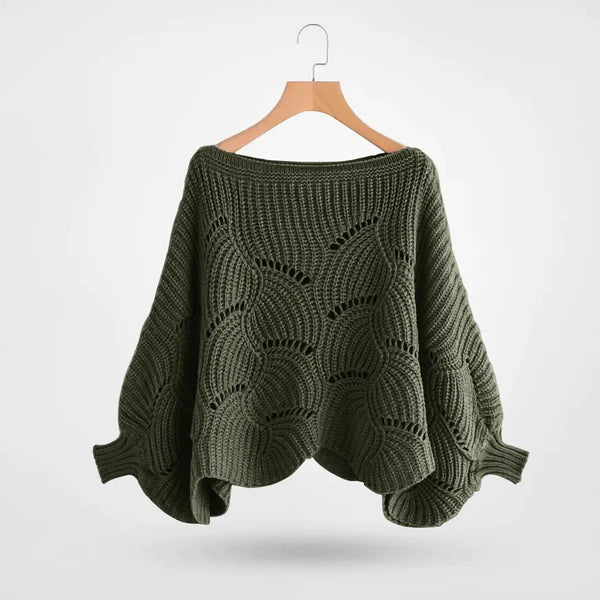 Batwing Knit Pullover