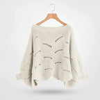 Batwing Knit Pullover