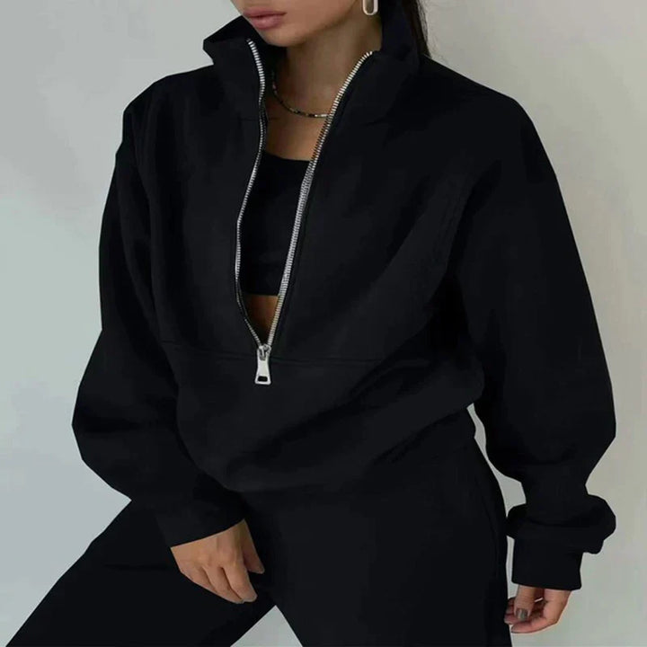 Ira - Comfortable 2-Piece Tracksuit Ensemble