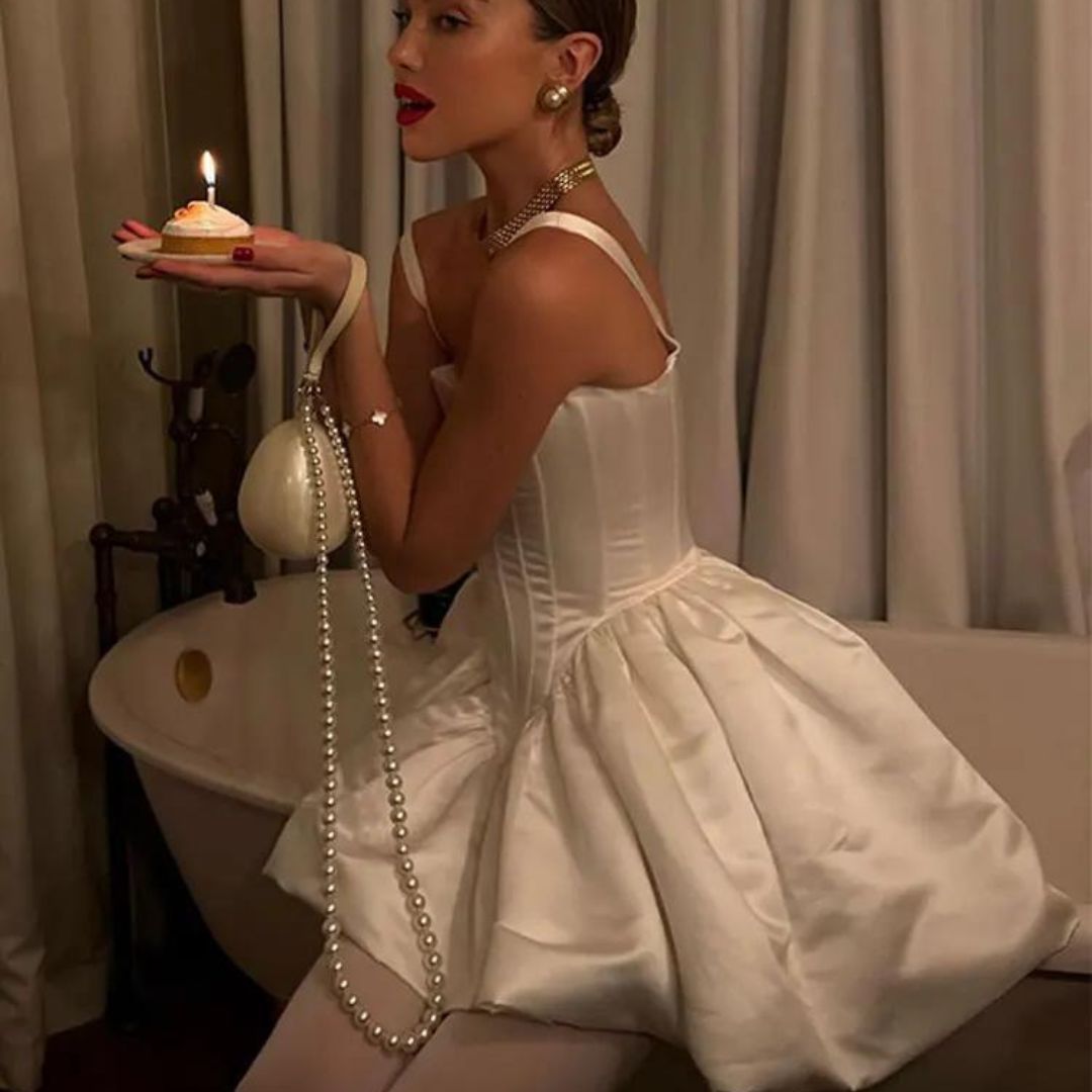 Corset-Style Structured Dress