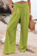 Chic Stretch Palazzo Pants for Women